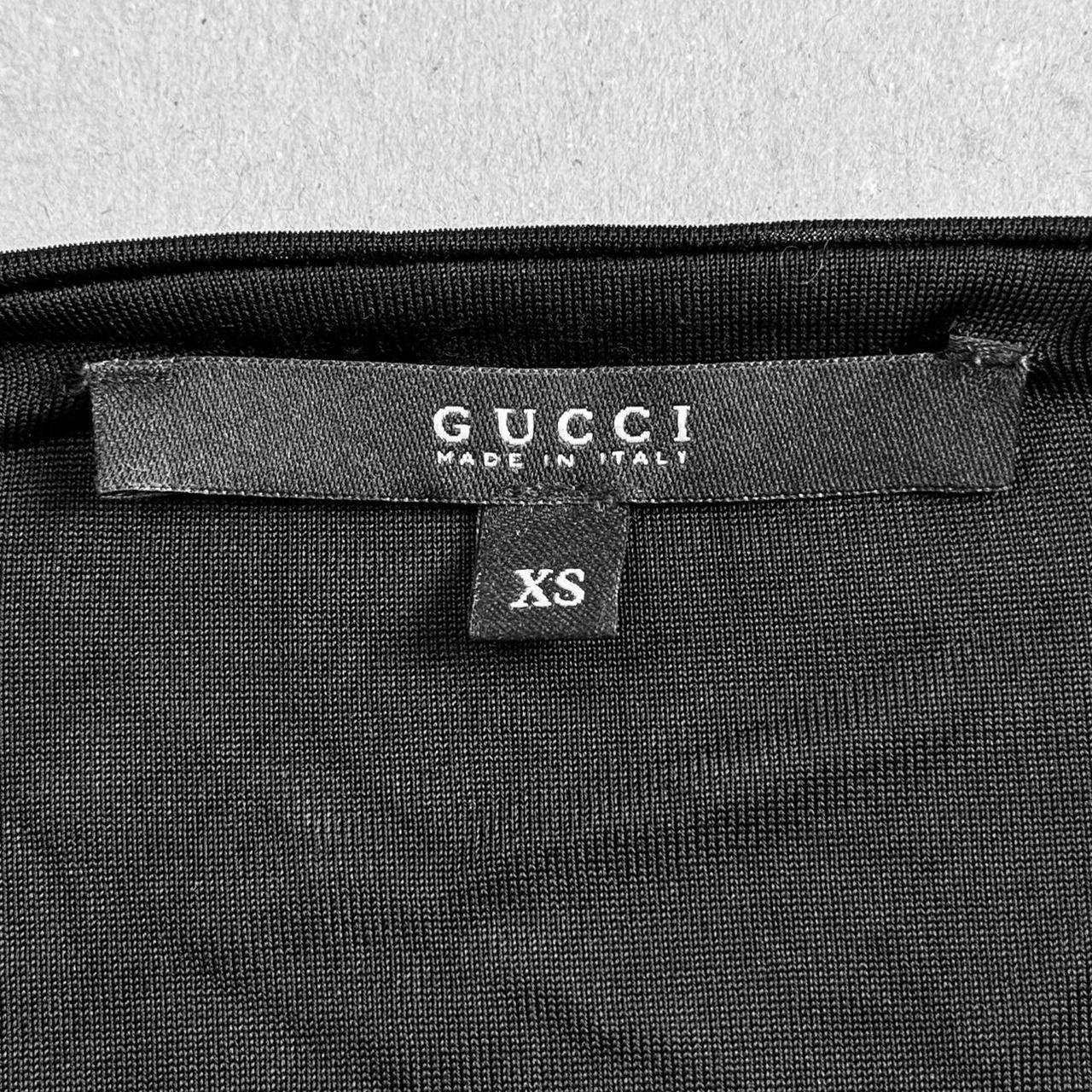 Gucci Tom Ford for Gucci 2004 black bodycon dress with cut-outs Size XS / US 0-2 / IT 36-38 - 3 Thumbnail
