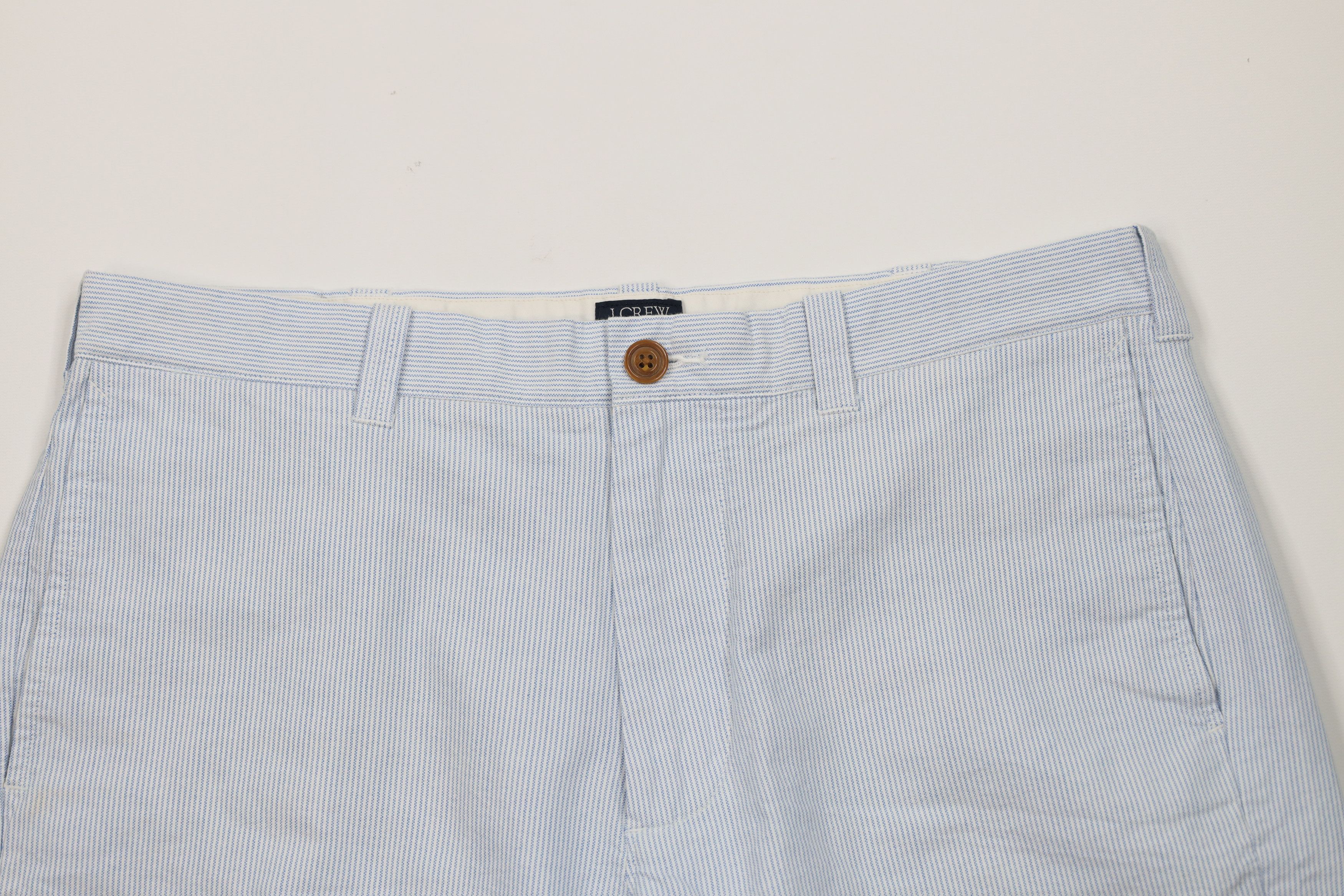 J.Crew J Crew Gramercy Above Knee Chino Golf Shorts Blue Cotton Size US 34 / EU 50 - 2 Thumbnail