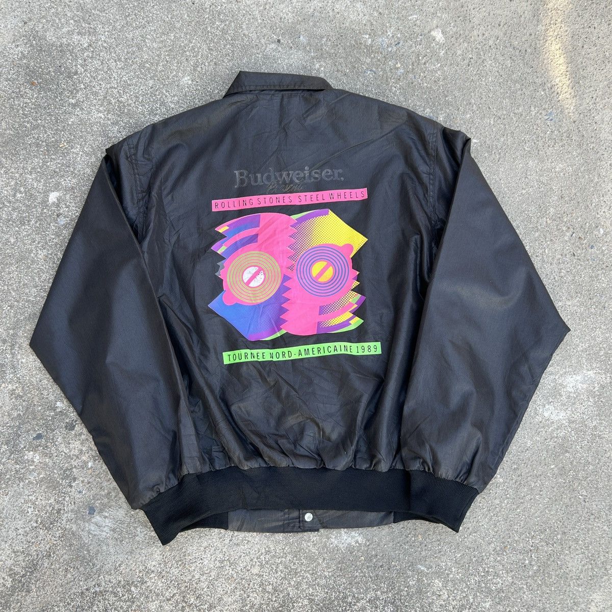 Budweiser × The Rolling Stones × Vintage Budweiser Rolling Stones 1989 Jacket Size US S / EU 44-46 / 1 - 1 Thumbnail