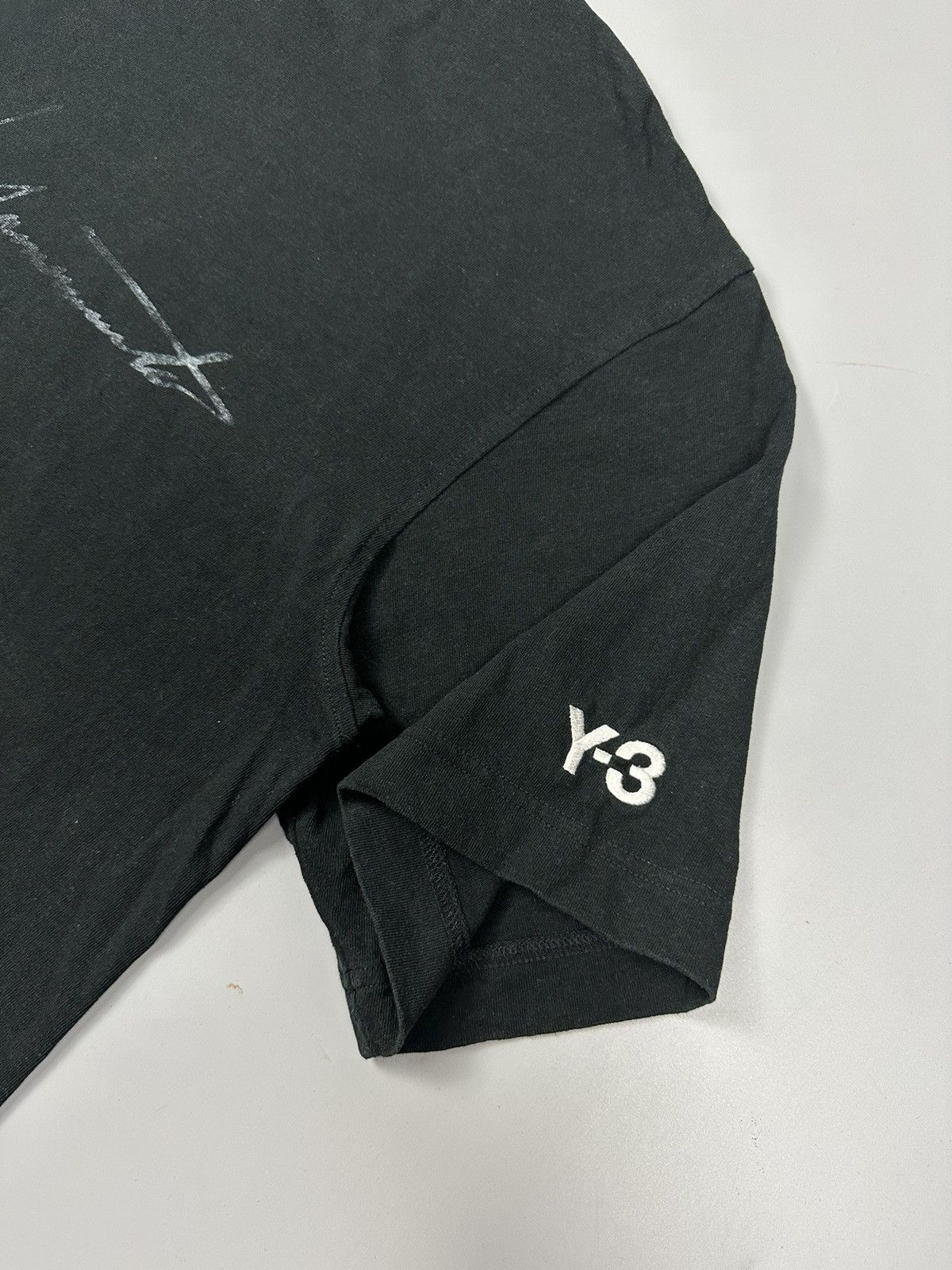 Adidas ADIDAS Y3 YOHJI YAMAMOTO SPELL OUT TEE Size US M / EU 48-50 / 2 - 5 Thumbnail