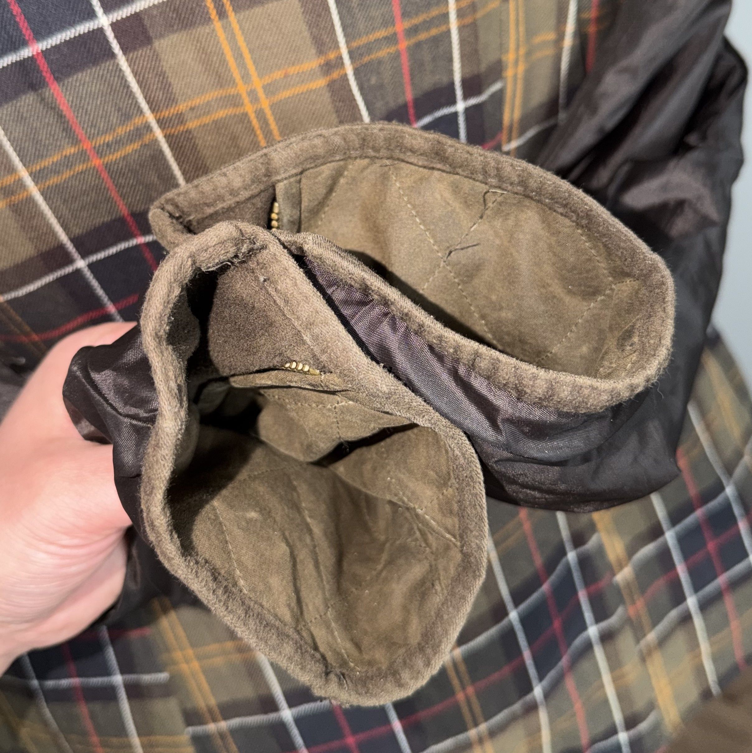 Barbour BARBOUR Quilted Utility Wax Womens Jacket Olive Waxed Cotton Size M / US 6-8 / IT 42-44 - 17 Thumbnail