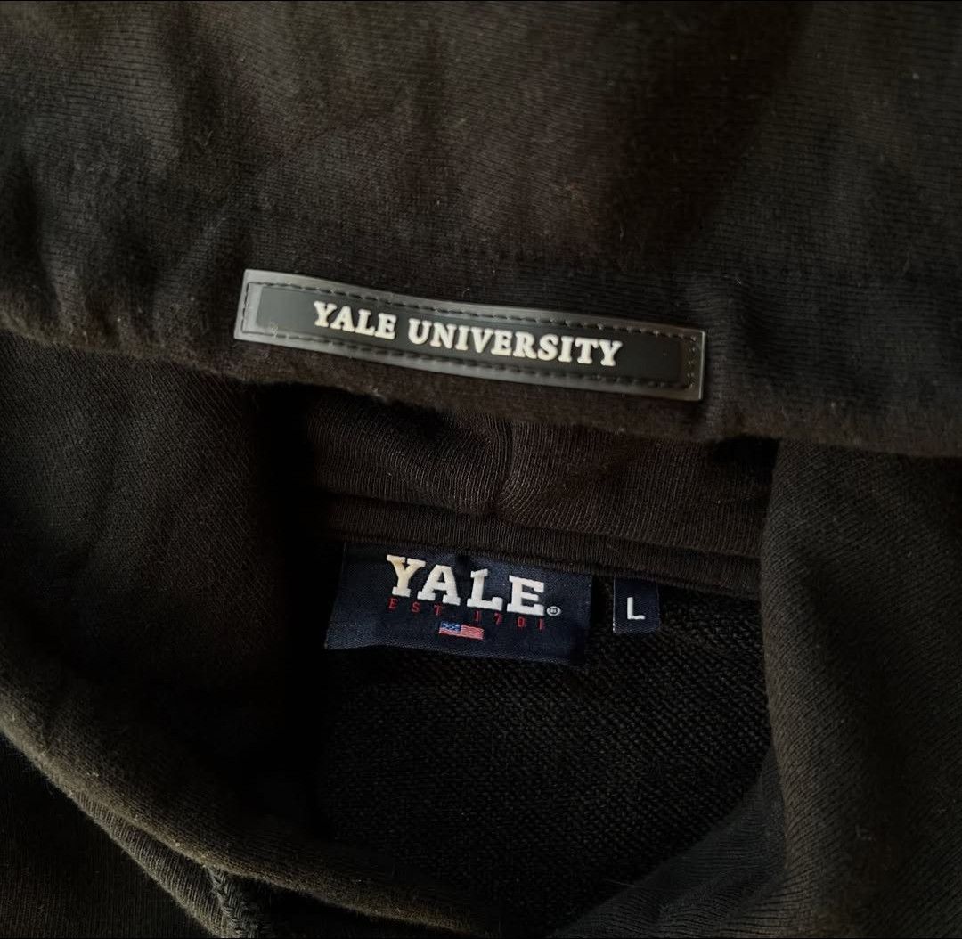 Vintage YALE UNIVERSITY HOODIE Size US L / EU 52-54 / 3 - 3 Thumbnail