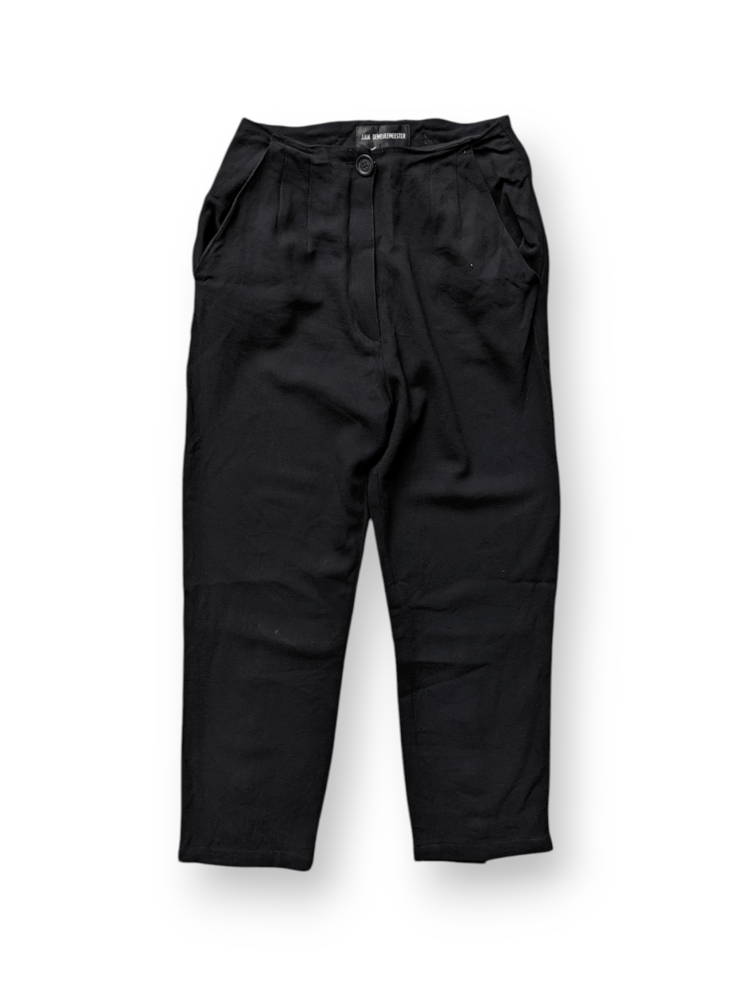 Ann Demeulemeester Ann Demeulemeester Buckle Back Pants Size 25" / US 0 / IT 36 - 1 Thumbnail