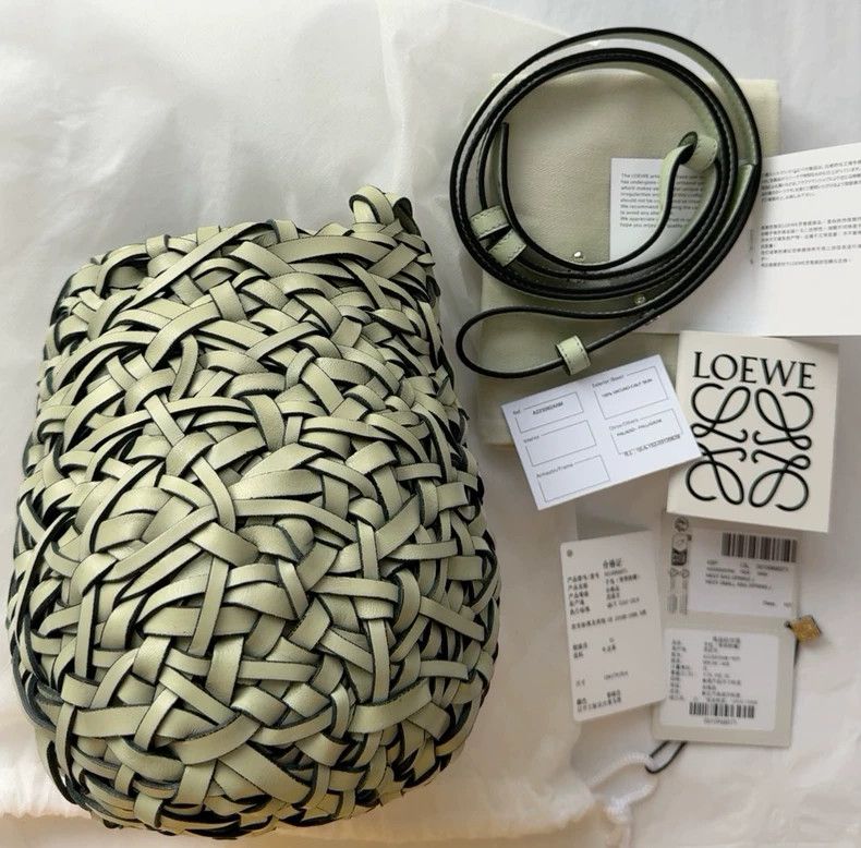 Loewe LOEWE size os Small Nest basket woven handbag Size ONE SIZE - 1 Thumbnail
