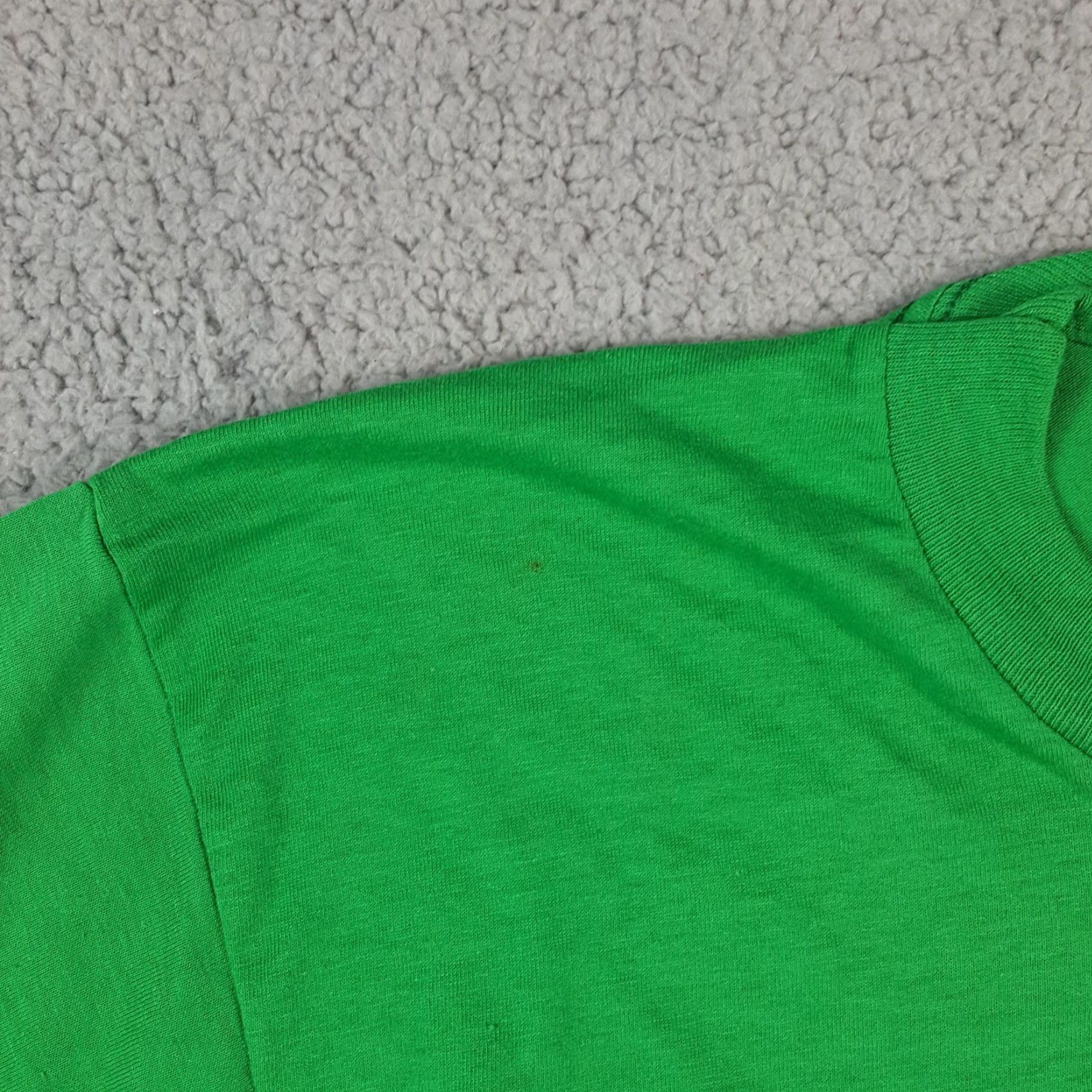 Vintage Vintage 90s Screen Stars Best T-Shirt Men Large Retro Rock Music Festival Summer Cotton Green Size US L / EU 52-54 / 3 - 4 Thumbnail
