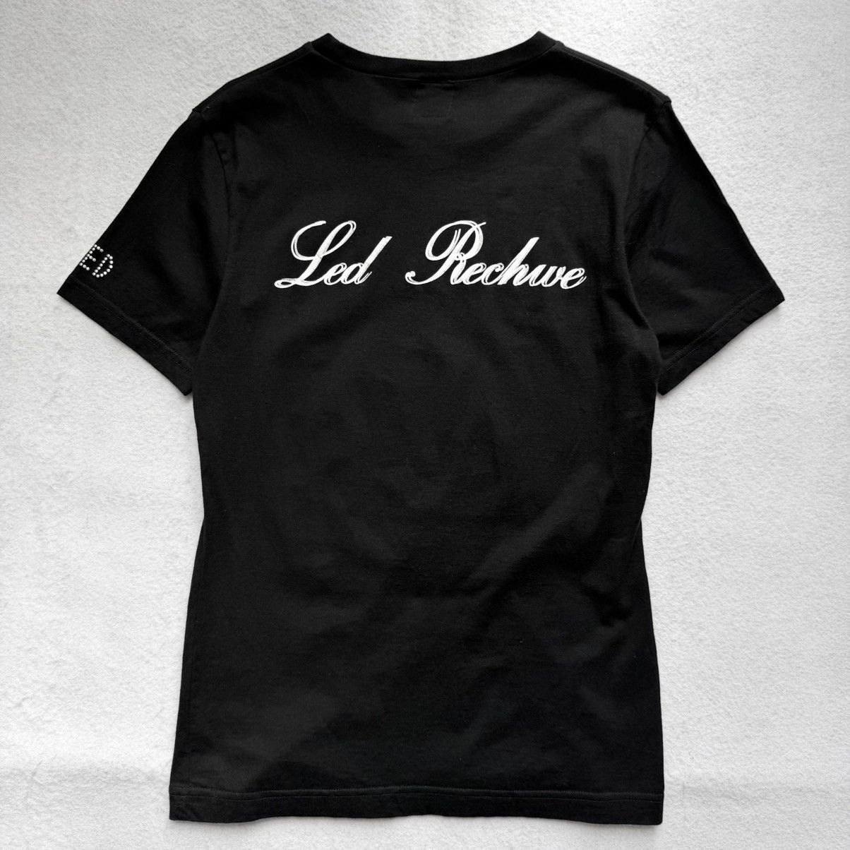 Other 2000s Led Rechwe Logo Printed Slim T-Shirt Size US S / EU 44-46 / 1 - 2 Thumbnail