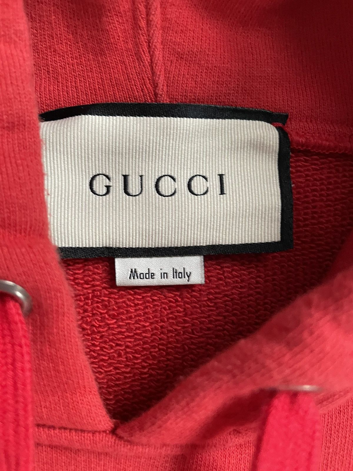 RED GUCCI HOODIE