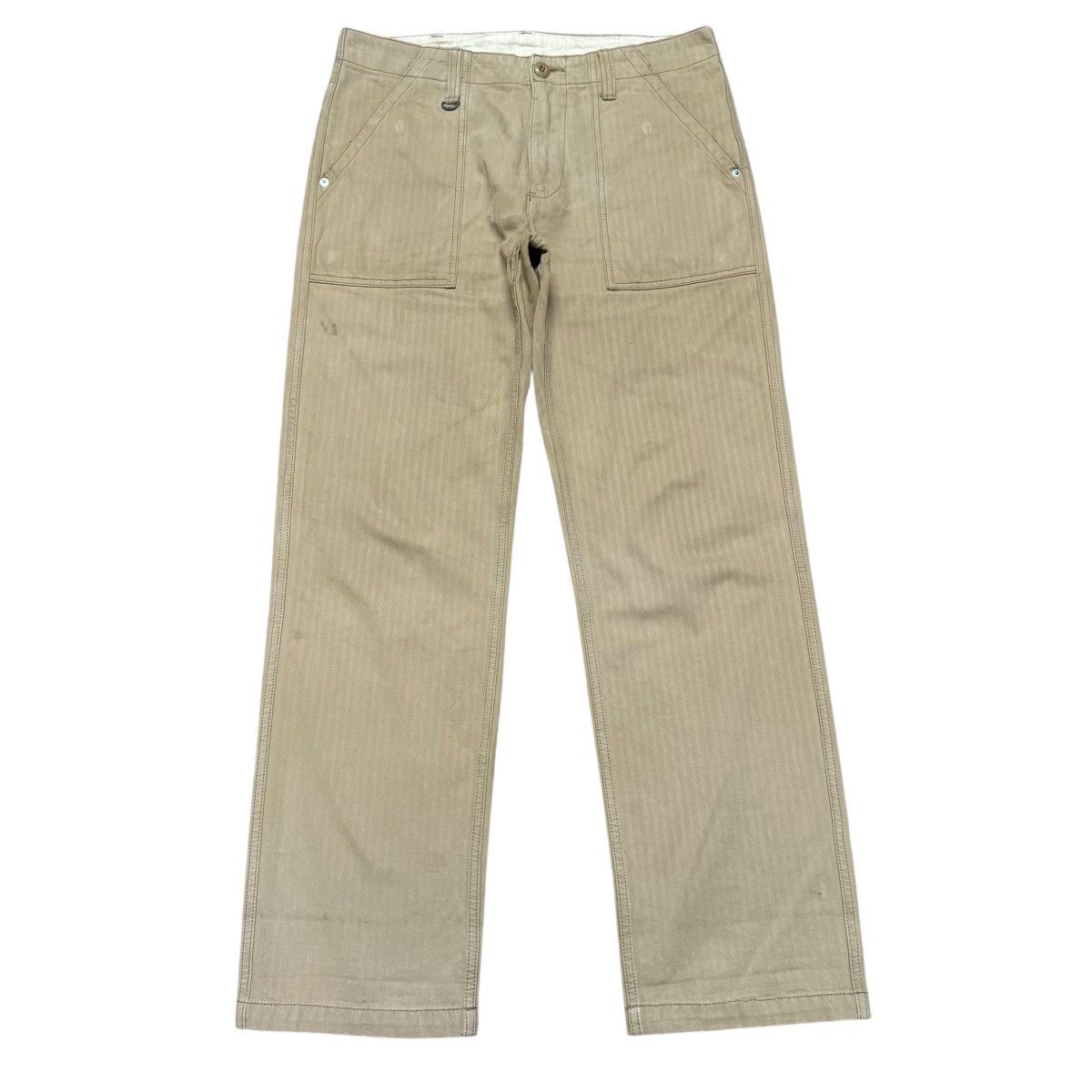 Sophnet. Sophnet Herringbone Fatigue Pants Size US 34 / EU 50 - 2 Thumbnail