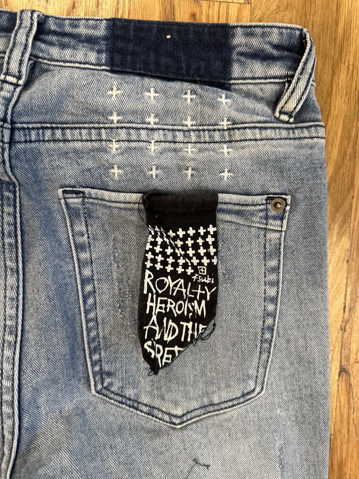 Ksubi Ksubi Distressed Blue Denim Jeans Size 30 Size US 30 / EU 46 - 4 Thumbnail
