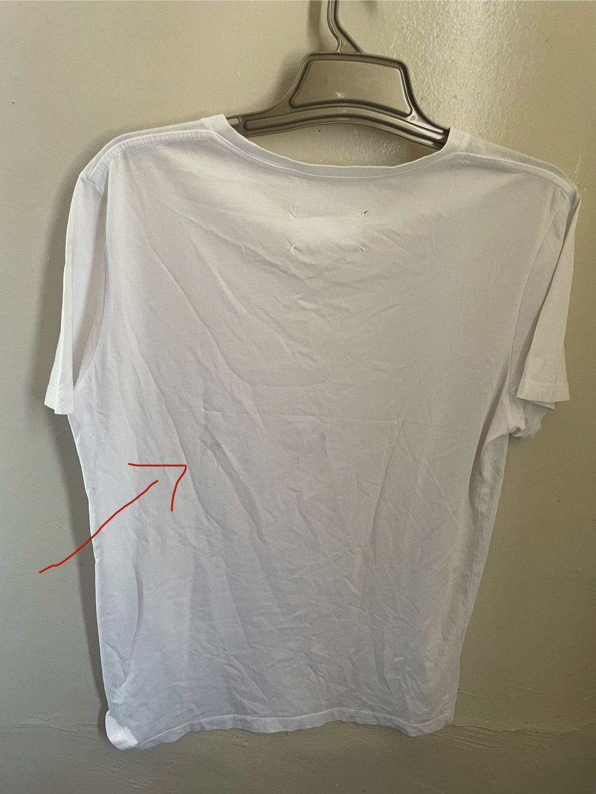 Maison Margiela Maison margiela white tee Size US L / EU 52-54 / 3 - 3 Thumbnail