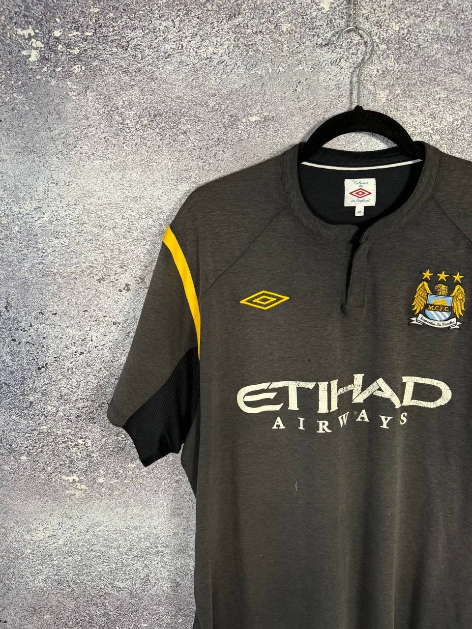 Umbro × Vintage Vintage Manchester City 2009/10 Umbro Soccer Jersey Size US XXL / EU 58 / 5 - 2 Thumbnail