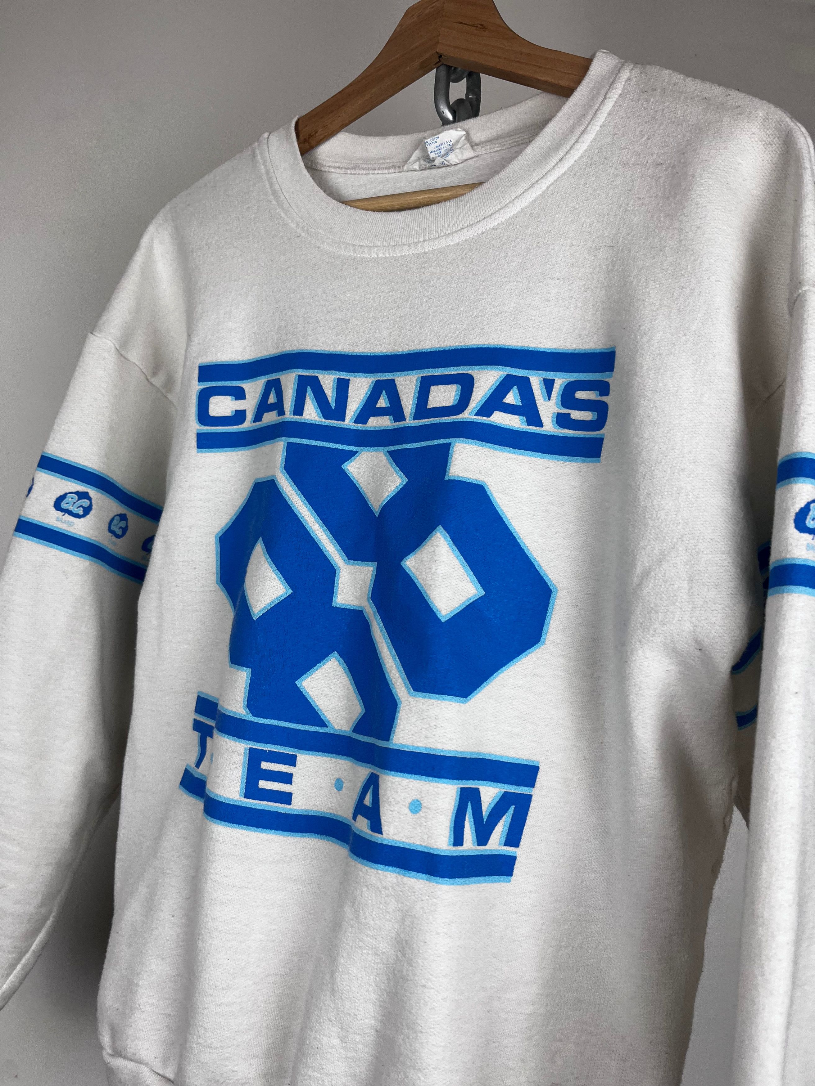 Vintage 1988 Calgary Olympics Team Canada Crewneck Size US S / EU 44-46 / 1 - 3 Thumbnail