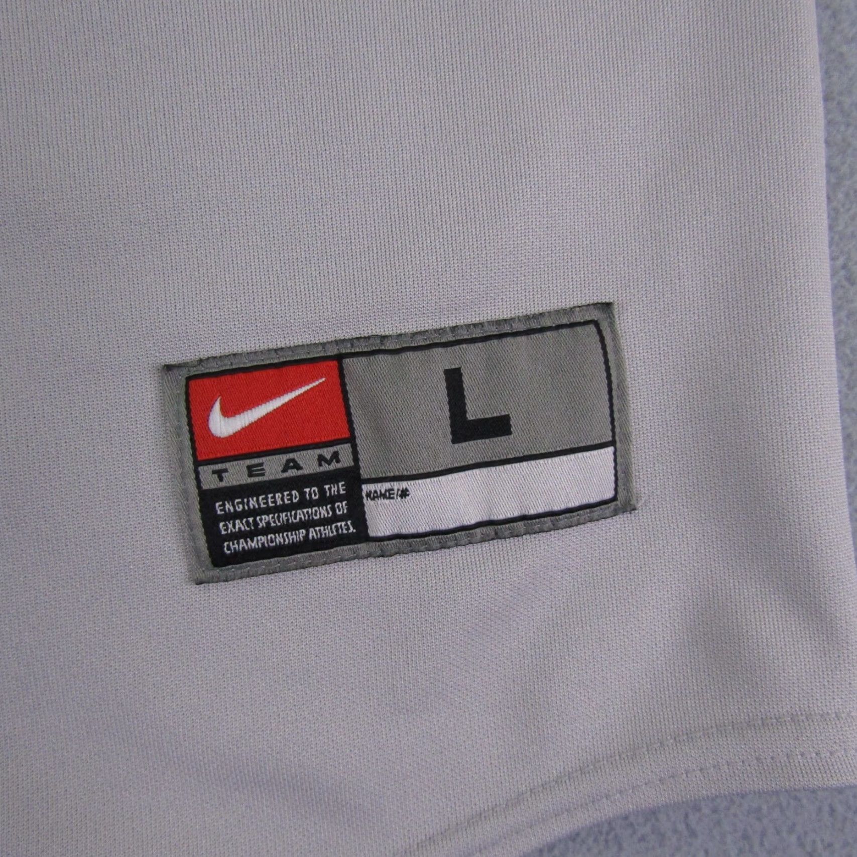 Nike Vintage Nike Wildcats Jersey Mens Large Gray Baseball Button Up Shirt Size US L / EU 52-54 / 3 - 4 Thumbnail