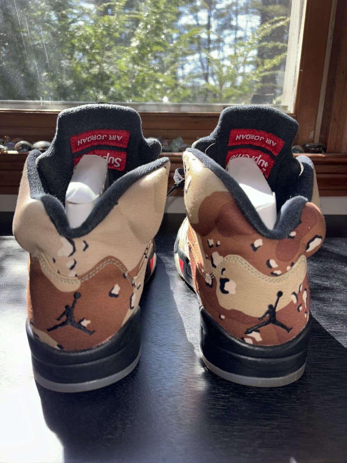 Jordan Brand × Nike × Supreme Jordan 5 Supreme Desert Camo Size US 9 / EU 42 - 11 Thumbnail