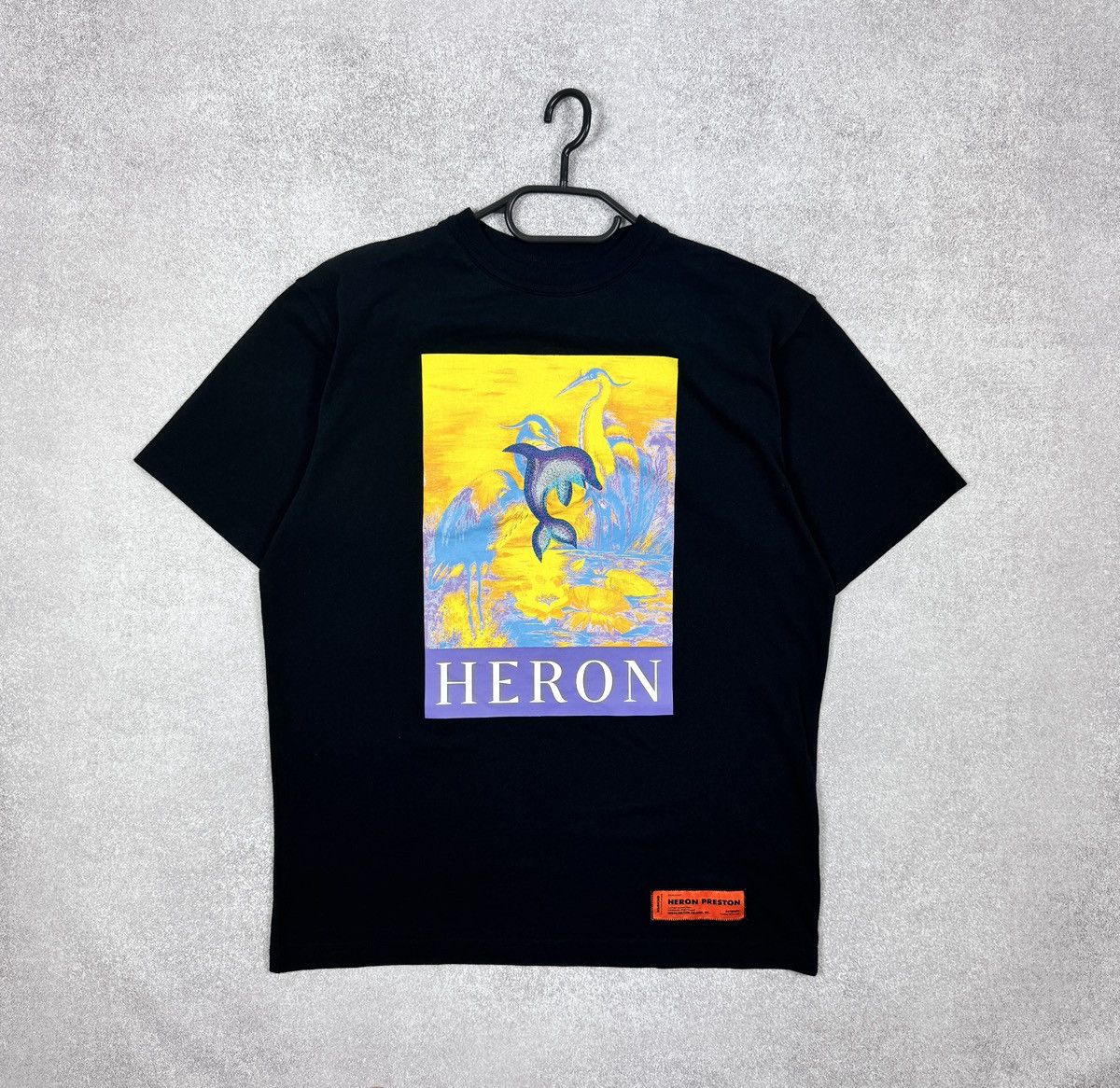 Heron Preston Women’s HERON PRESTON Delphin Print Black New t-shirt Size M Size M / US 6-8 / IT 42-44 - 5 Thumbnail