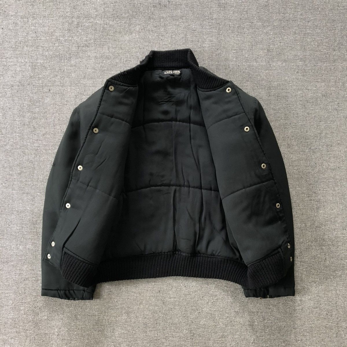 JPG Jean Paul Gaultier Homme MA-1 style Bomber Button Jacket
