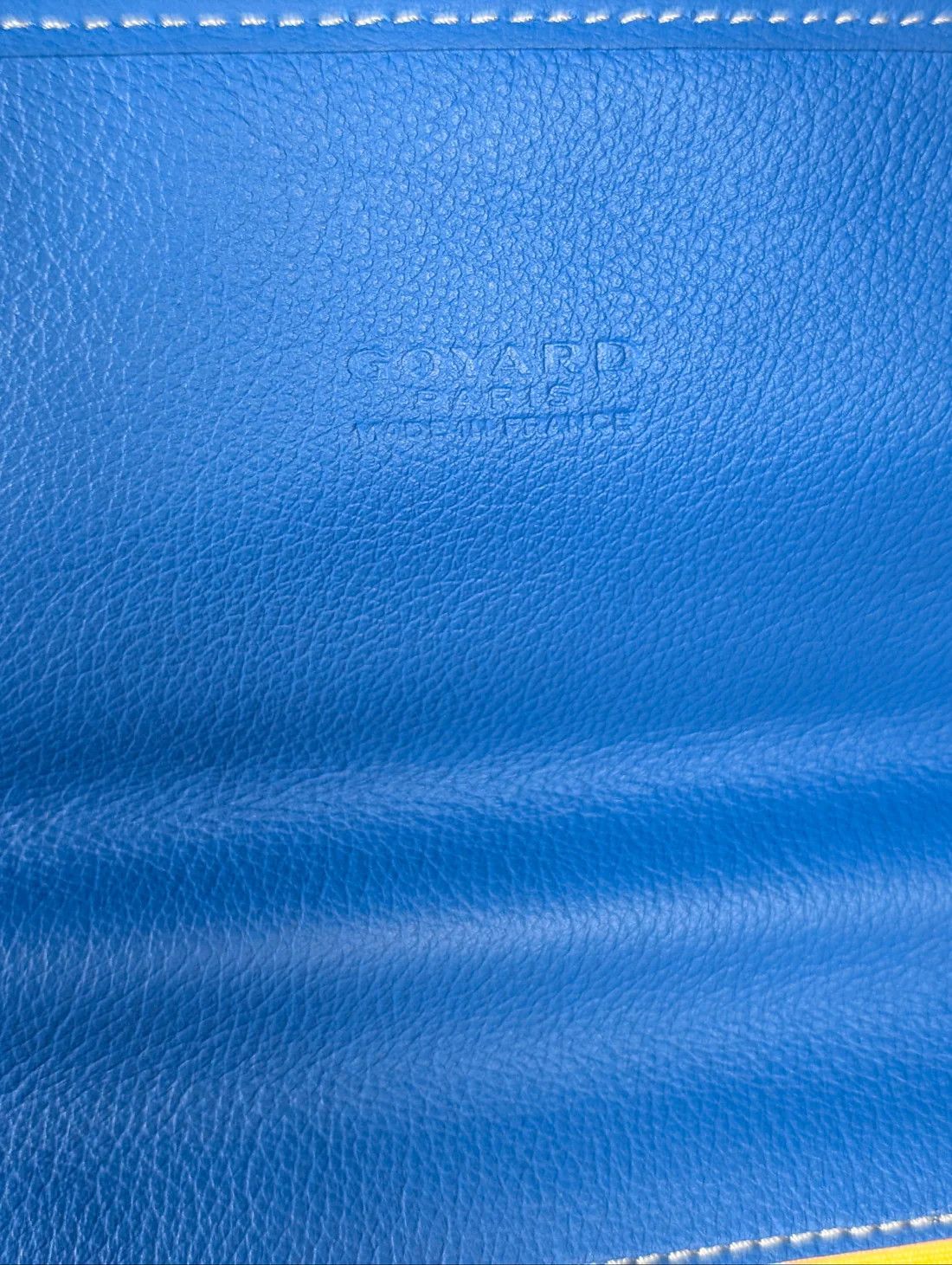 Goyard Sky Blue Saint Léger Foldable Backpack Size ONE SIZE - 12 Thumbnail