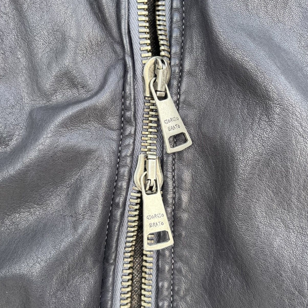 Giorgio Brato Giorgio brato hooded leather jacket Size US S / EU 44-46 / 1 - 3 Thumbnail