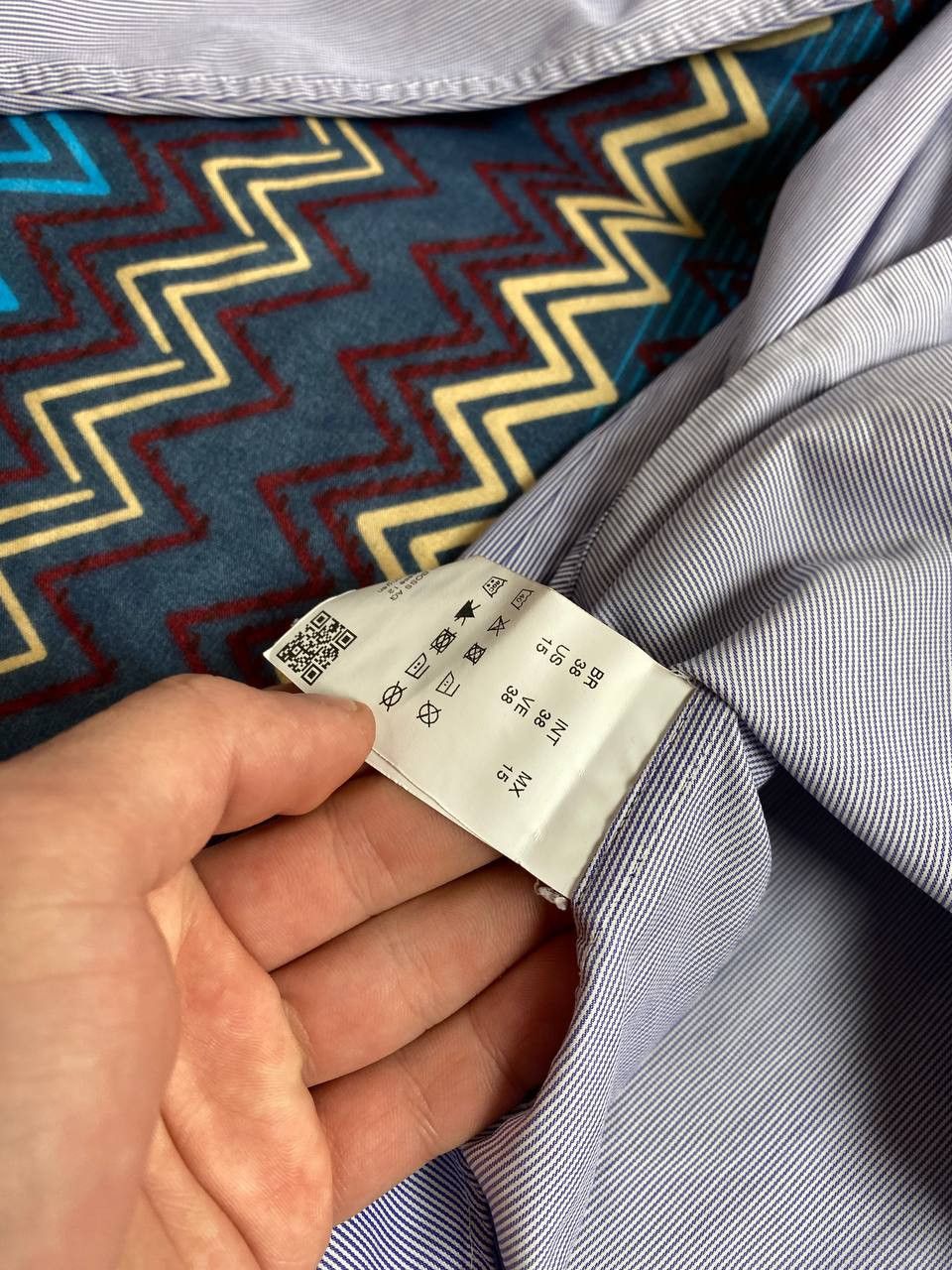 Hugo Boss Vintage Y2K shirt striped Hugo Boss regular fit streetwear Size US M / EU 48-50 / 2 - 3 Thumbnail
