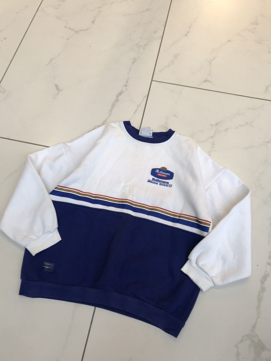 image of Porsche Design x Racing Vintage 80's Rothmans Racing Sweatshirt in Cream, Men's (Size XL)