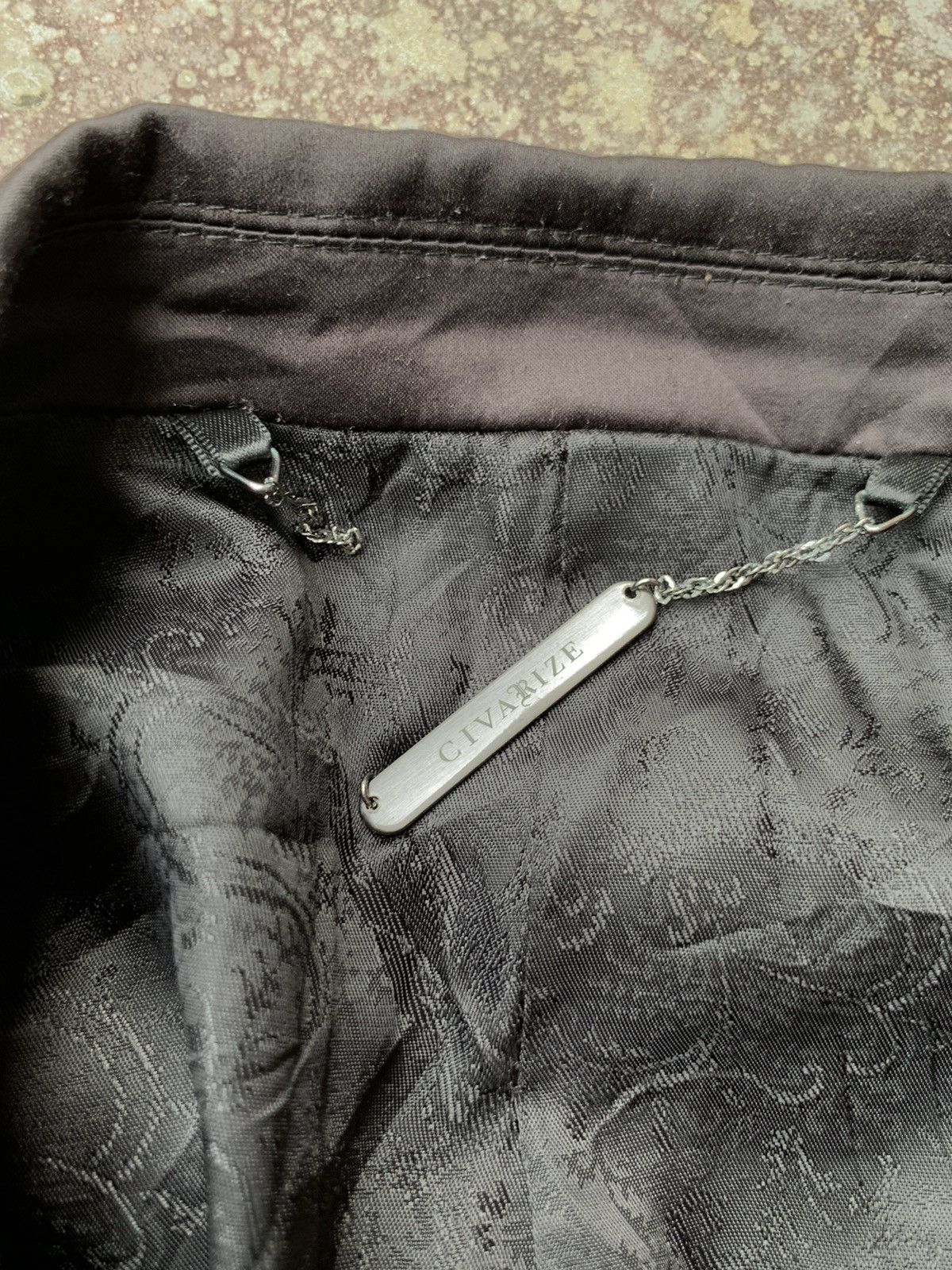 Civarize Zipper Slim Fit Blazer