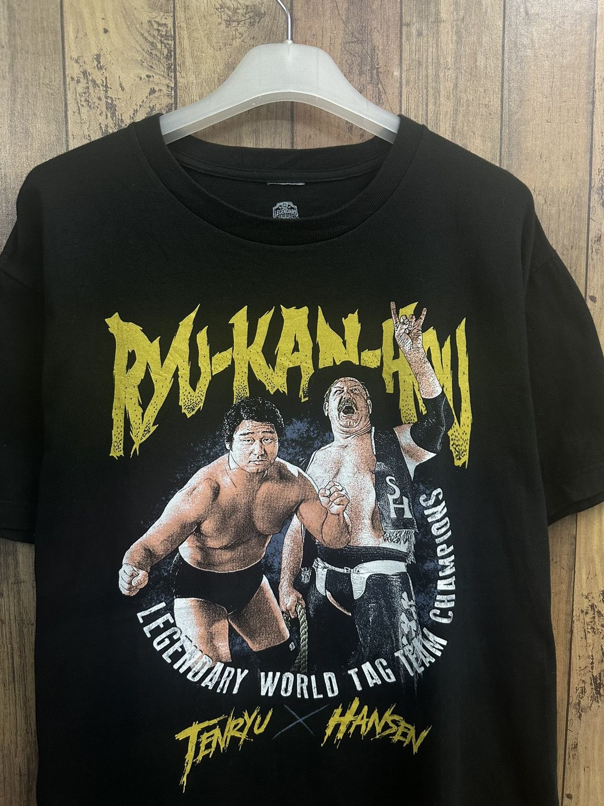 WWE Vintage Western Lariat Legendary Tag Team Wrestling A274 Size US S / EU 44-46 / 1 - 2 Thumbnail
