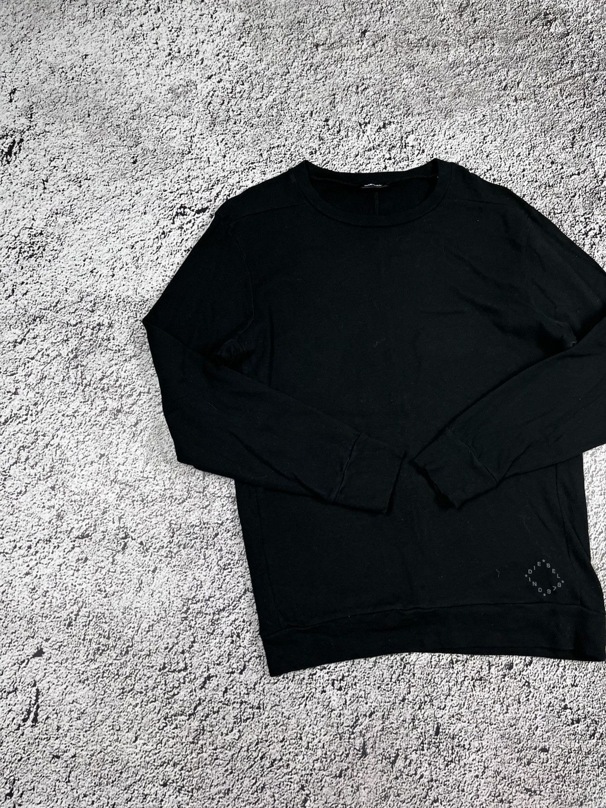 Diesel Vintage Y2K Diesel logo asymmetric Sweatshirt streetwear S Size US S / EU 44-46 / 1 - 2 Thumbnail