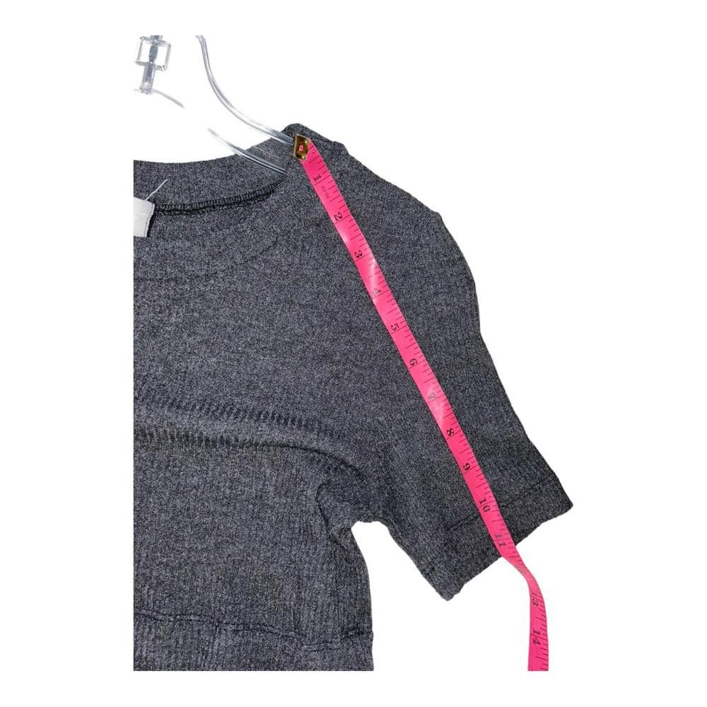 Designer Anthropologie l t.la Ribbed Blouse Bottom Ruffle S Size S / US 4 / IT 40 - 5 Thumbnail