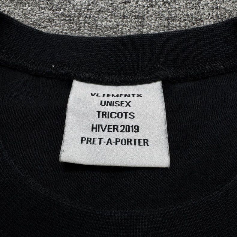 Vetements Vetements Letter Print Short Sleeve Size US S / EU 44-46 / 1 - 4 Thumbnail