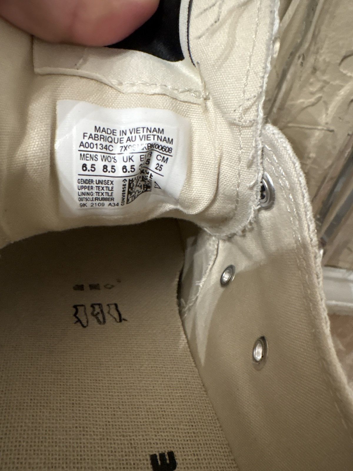 Converse × Rick Owens Drkshdw Rick Owens Darkshdw Converse Size US 6.5 / EU 39-40 - 2 Thumbnail