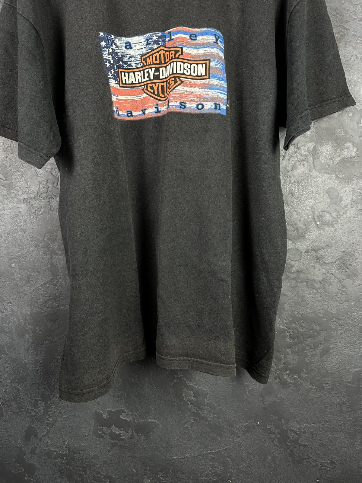 Harley Davidson × Vintage Harley Davidson Motorcycle - 1997 T-shirt Made in USA Size US XL / EU 56 / 4 - 4 Thumbnail