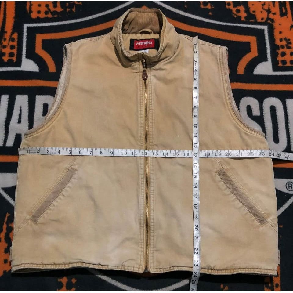 Wrangler VTG Wrangler Hero Vest Large Men Sherpa Lined Corduroy Colla Size US L / EU 52-54 / 3 - 7 Thumbnail