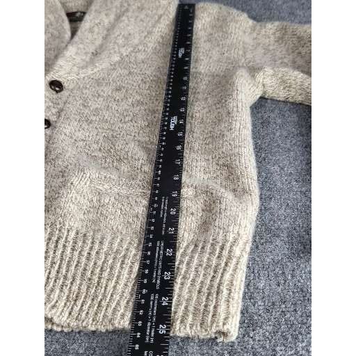 High Sierra Vintage High Sierra By Mervyns Wool Cardigan Women Sz M Cabl Size M / US 6-8 / IT 42-44 - 3 Thumbnail