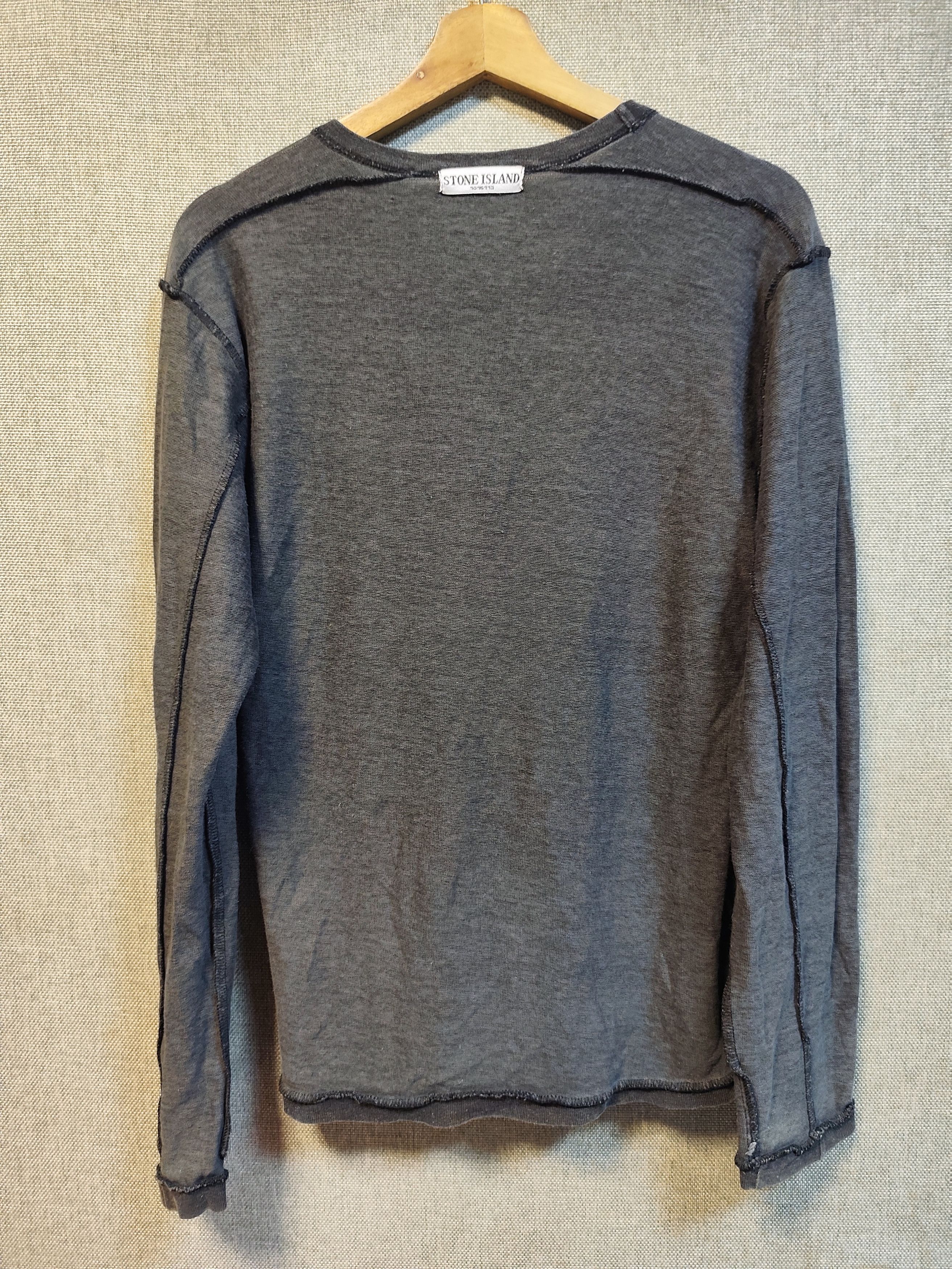 Stone Island t shirt long sleeve stone island Size US S / EU 44-46 / 1 - 2 Thumbnail