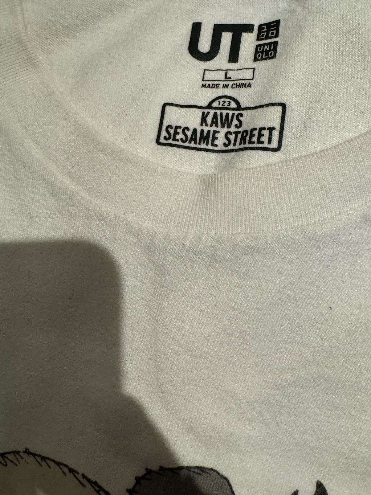 Kaws × Uniqlo Uniqlo Kaws Sesame Street Tshirt Bert Ernie Elmo Large Size US L / EU 52-54 / 3 - 3 Thumbnail