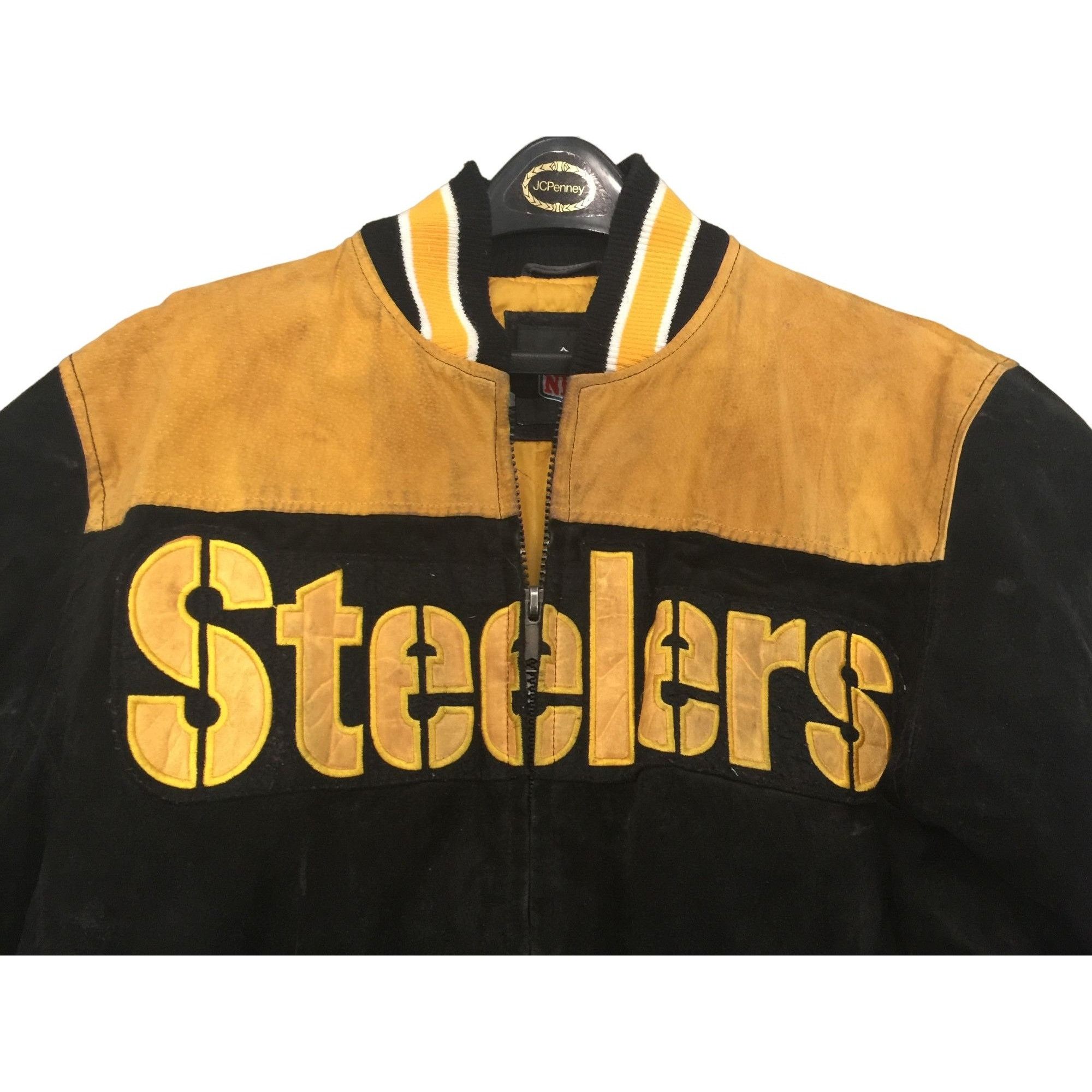 NFL NFL Pittsburgh Steelers Men's Size Medium Full Zip Up Jacket Size US M / EU 48-50 / 2 - 4 Thumbnail