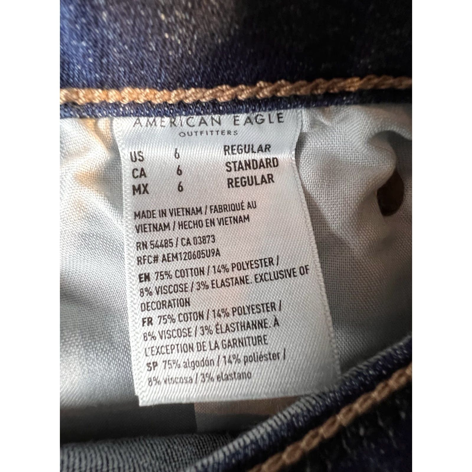 American Eagle Outfitters VINTAGE? No. Size 28" / US 6 / IT 42 - 5 Thumbnail