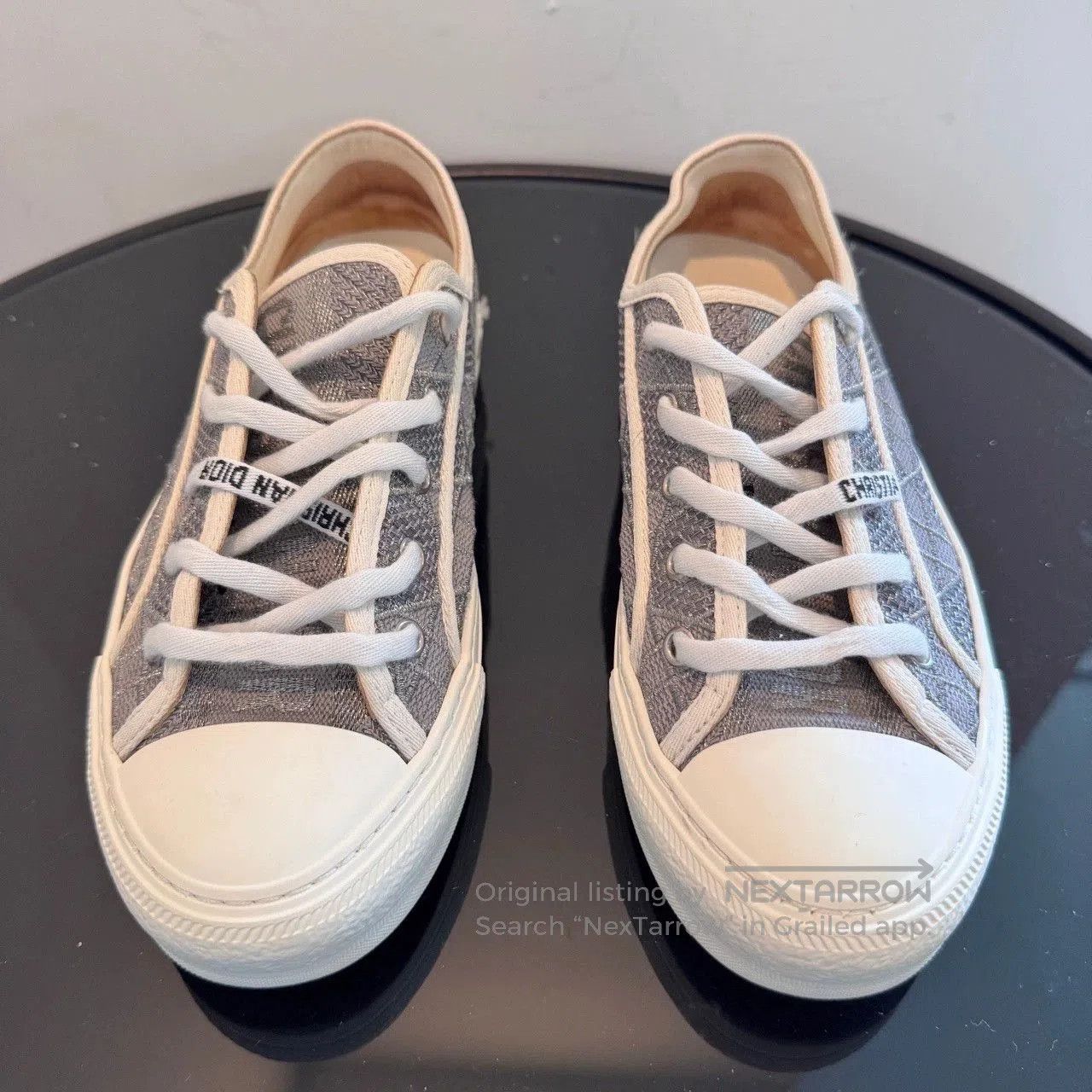 Dior dior gray low-top sneakers walk n. Size US 8.5 / EU 41-42 - 2 Thumbnail