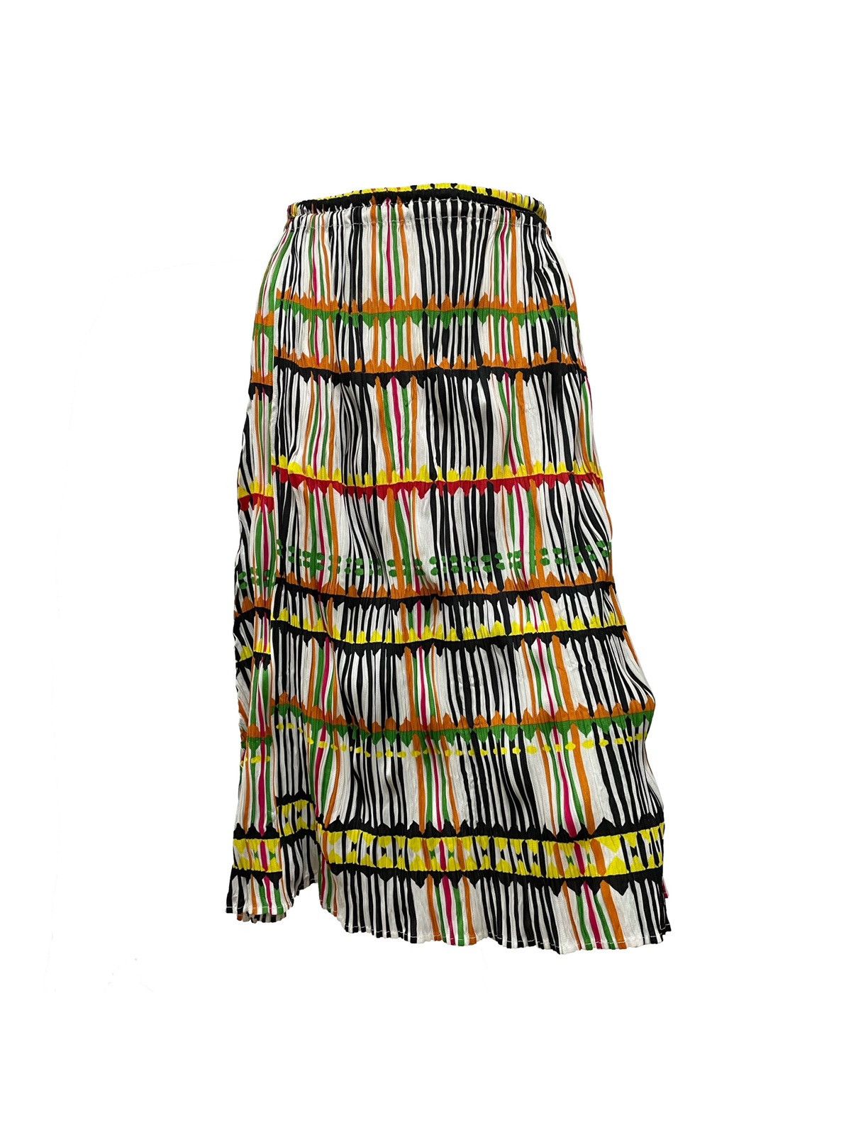 Pleats Please Issey Miyake PLEATS PLEASE ISSEY MIYAKE S/S 2002 Pleated Checkered Skirt Size 28" / US 6 / IT 42 - 1 Thumbnail
