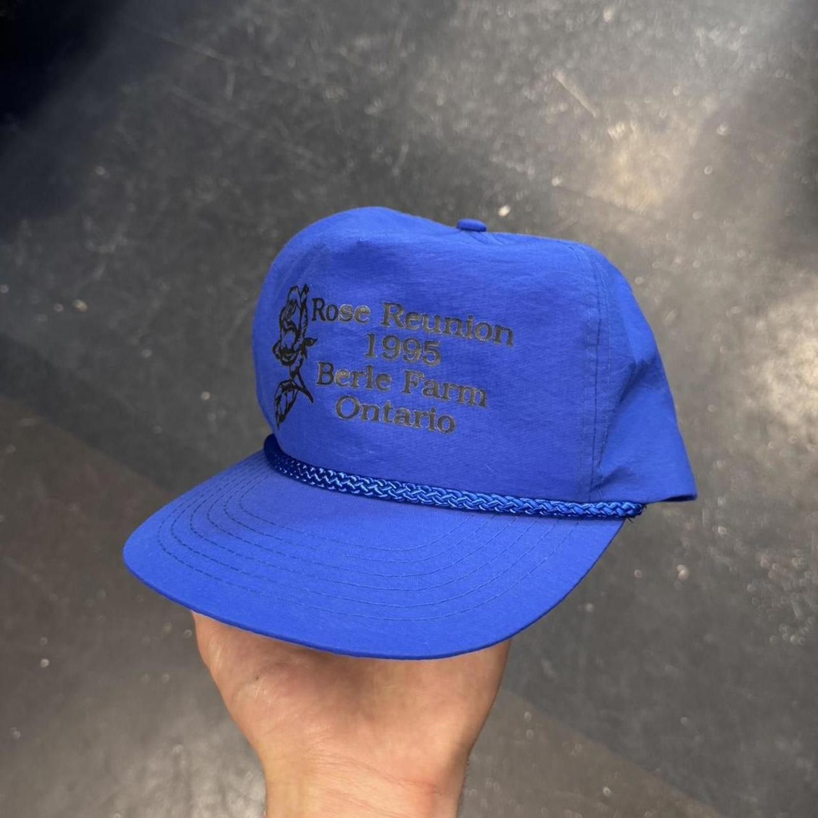 Vintage 1995 Rose Reunion Hat Size ONE SIZE - 2 Thumbnail