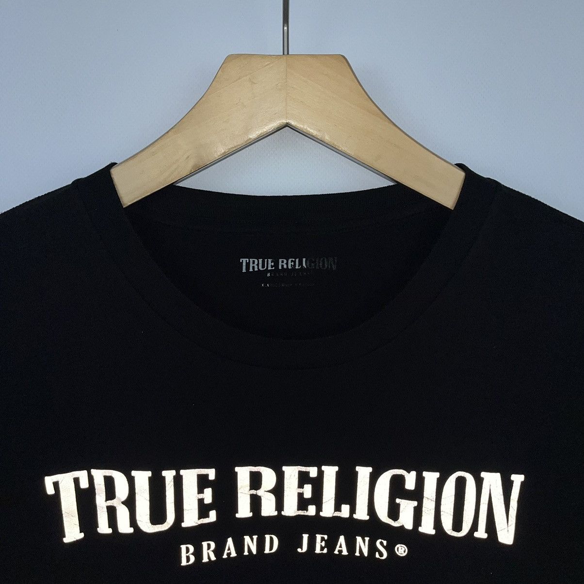 True Religion Vintage True Religion y2k reflective big logo T Shirt 00’s Size US L / EU 52-54 / 3 - 8 Thumbnail