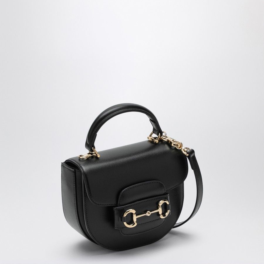 Gucci o1d2blof0824 Size: OS / Horsebit Mini Handbag in Black Size ONE SIZE - 2 Thumbnail