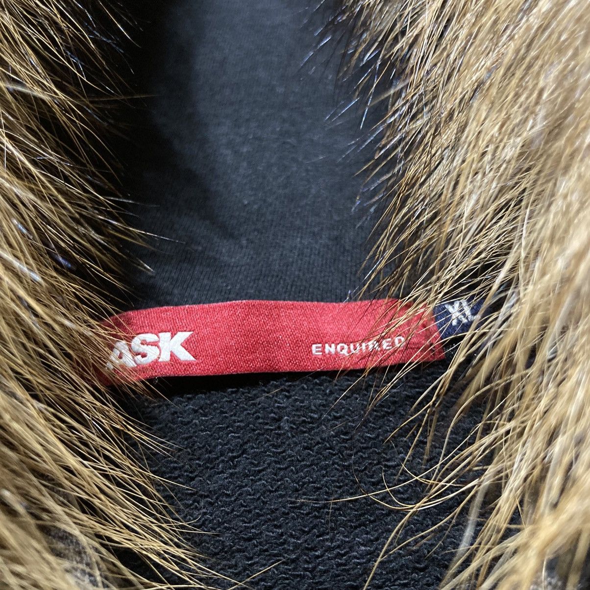 Japanese Brand 2000s Ask Enquired British England Punk Style Fur Hoodie Size US XL / EU 56 / 4 - 14 Thumbnail
