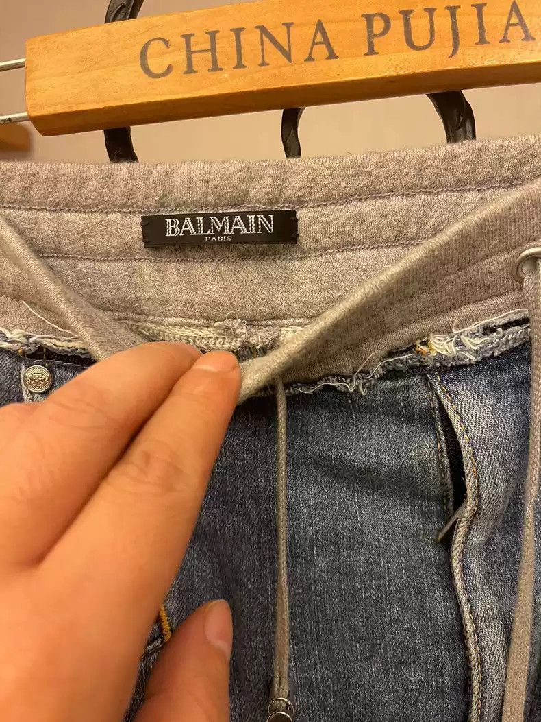 Balmain Balmain Spliced jeans- Size US 34 / EU 50 - 3 Thumbnail