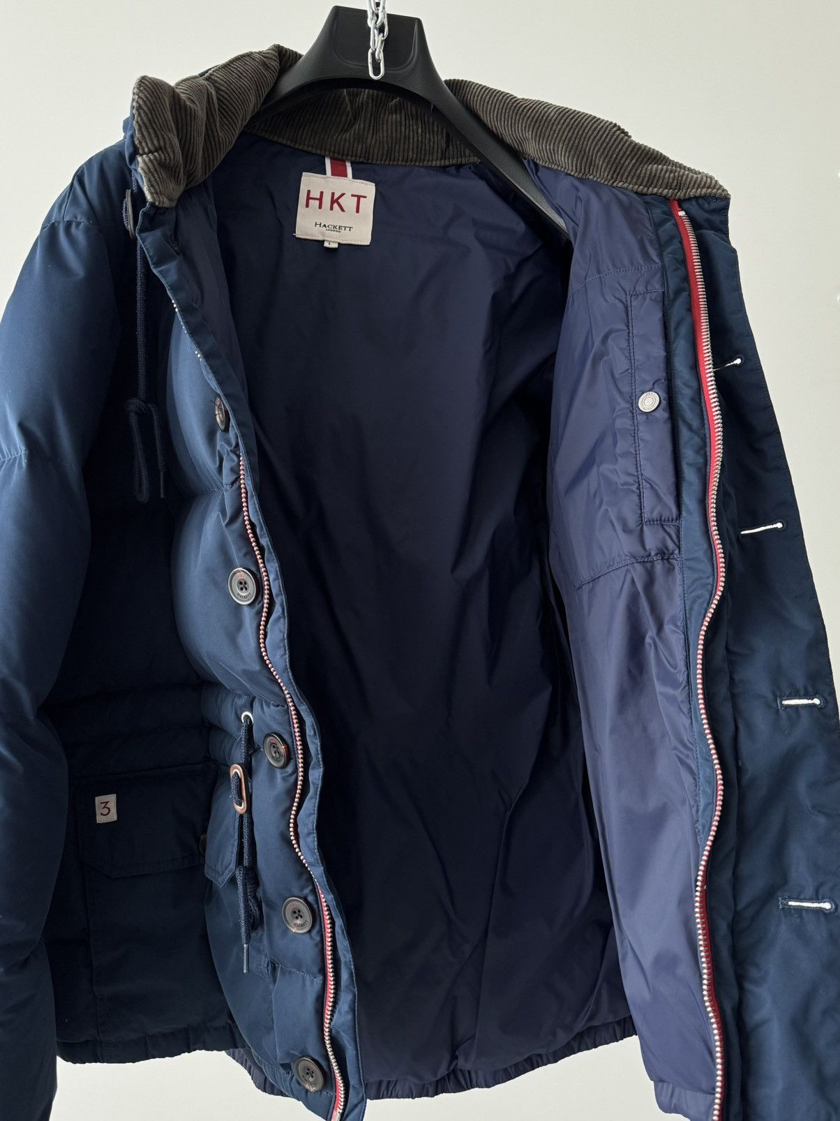 Hackett Hackett London Duck Down Puffer Jacket Size US L / EU 52-54 / 3 - 8 Thumbnail