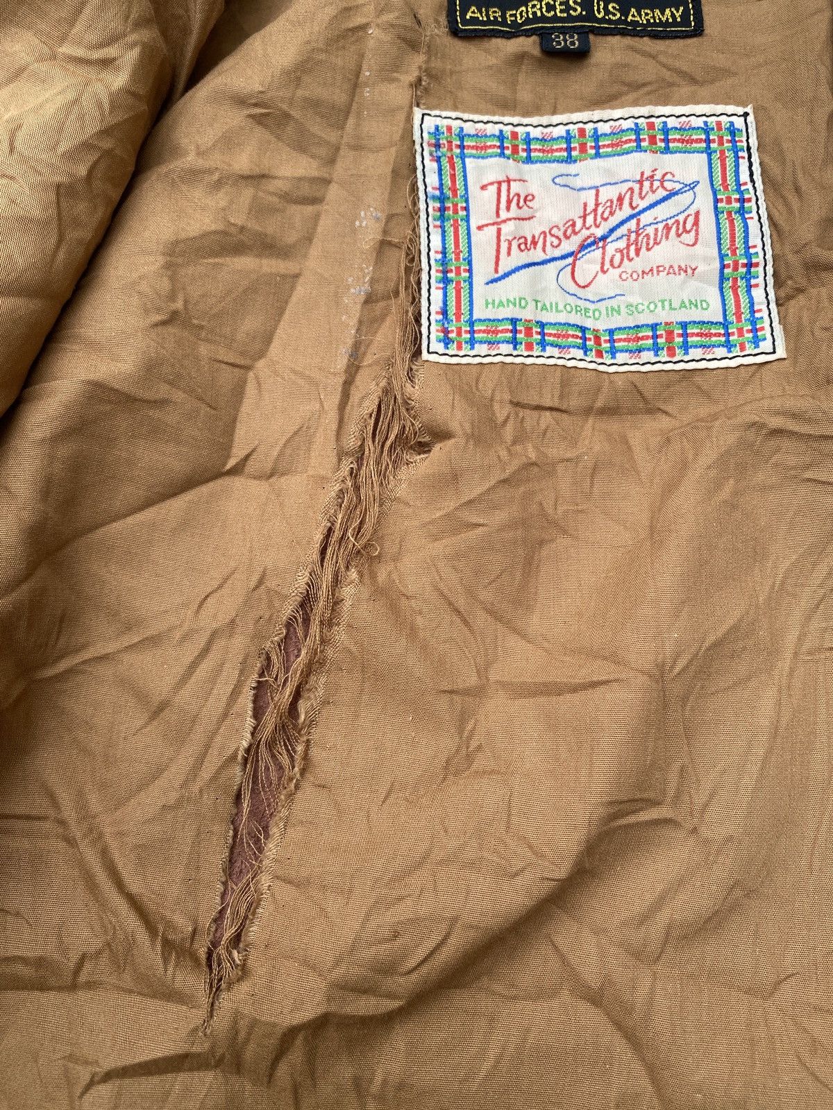 Aero Leathers 1970s Type A2 Aero Leather Us Army Patina Design Jacket Size US S / EU 44-46 / 1 - 18 Thumbnail