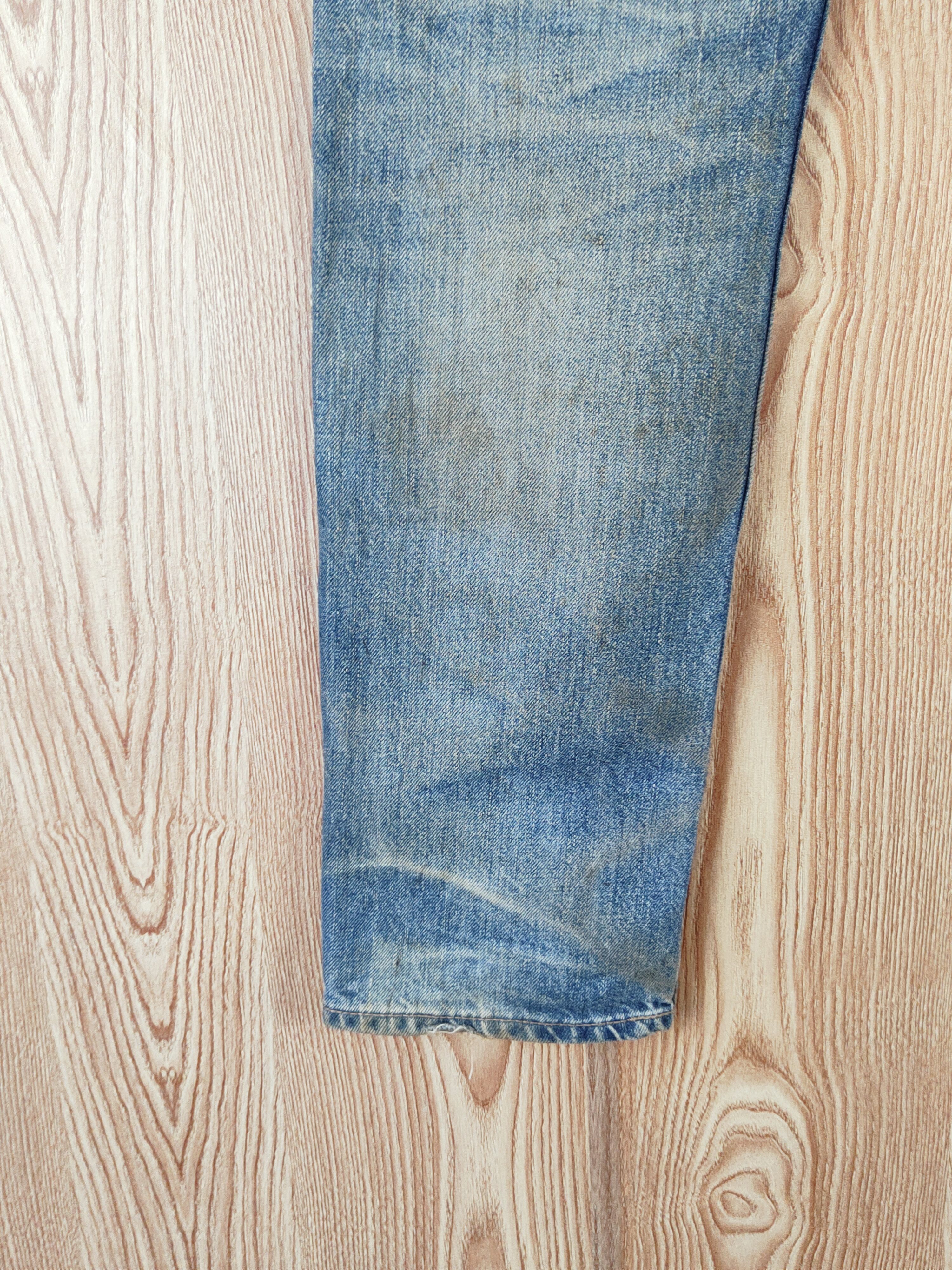 Japanese Brand Old Navy Blue Faded Distressed Ripped Jeans #W614 Size US 29 - 9 Thumbnail