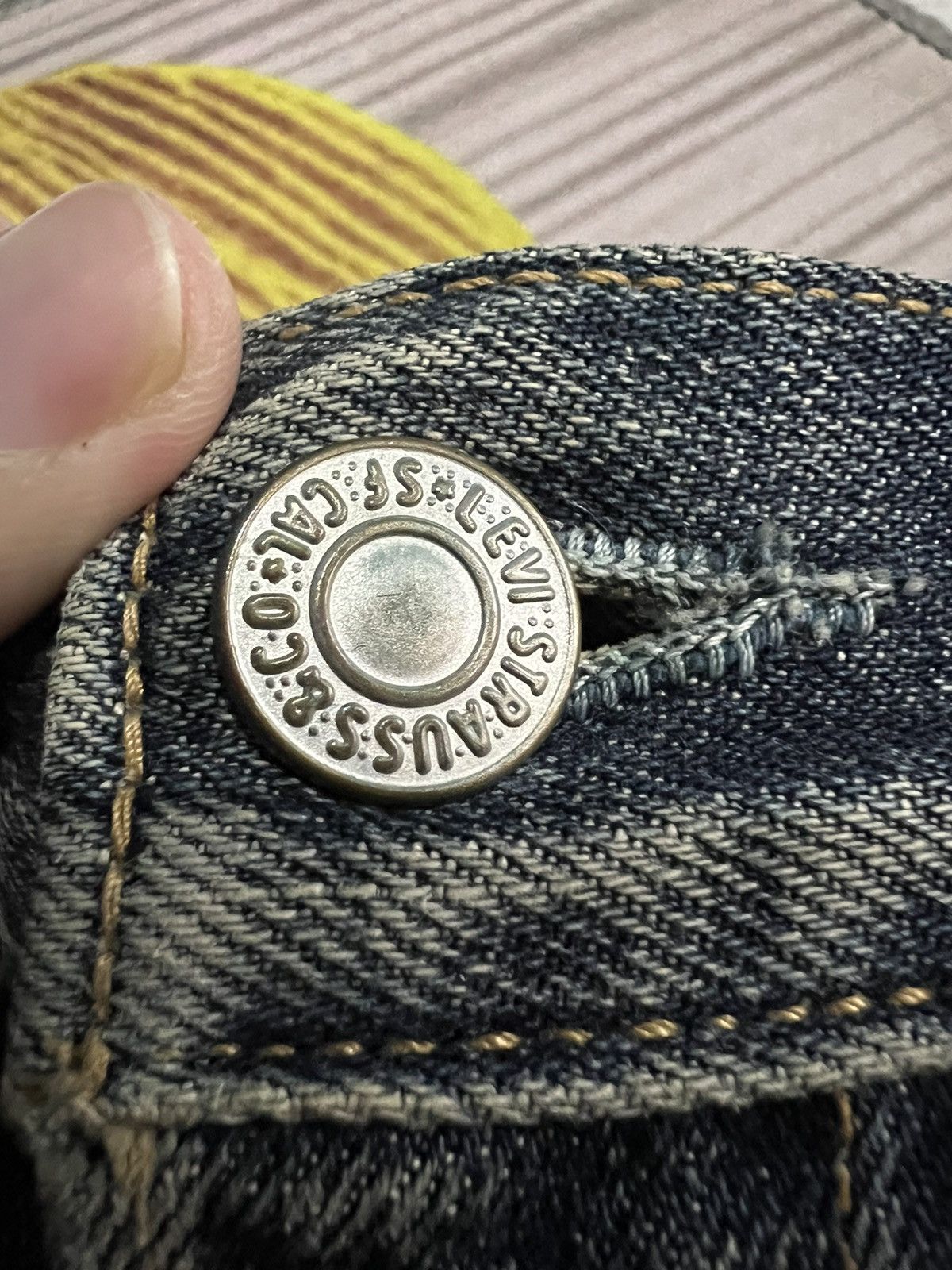 Levi's Vintage Levis 501 Distressed Jeans Rare Size US 30 / EU 46 - 9 Thumbnail