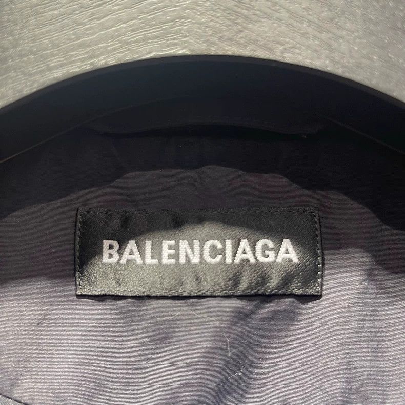 Balenciaga Balenciaga Embroidered buckle logo windbreaker Size US M / EU 48-50 / 2 - 3 Thumbnail