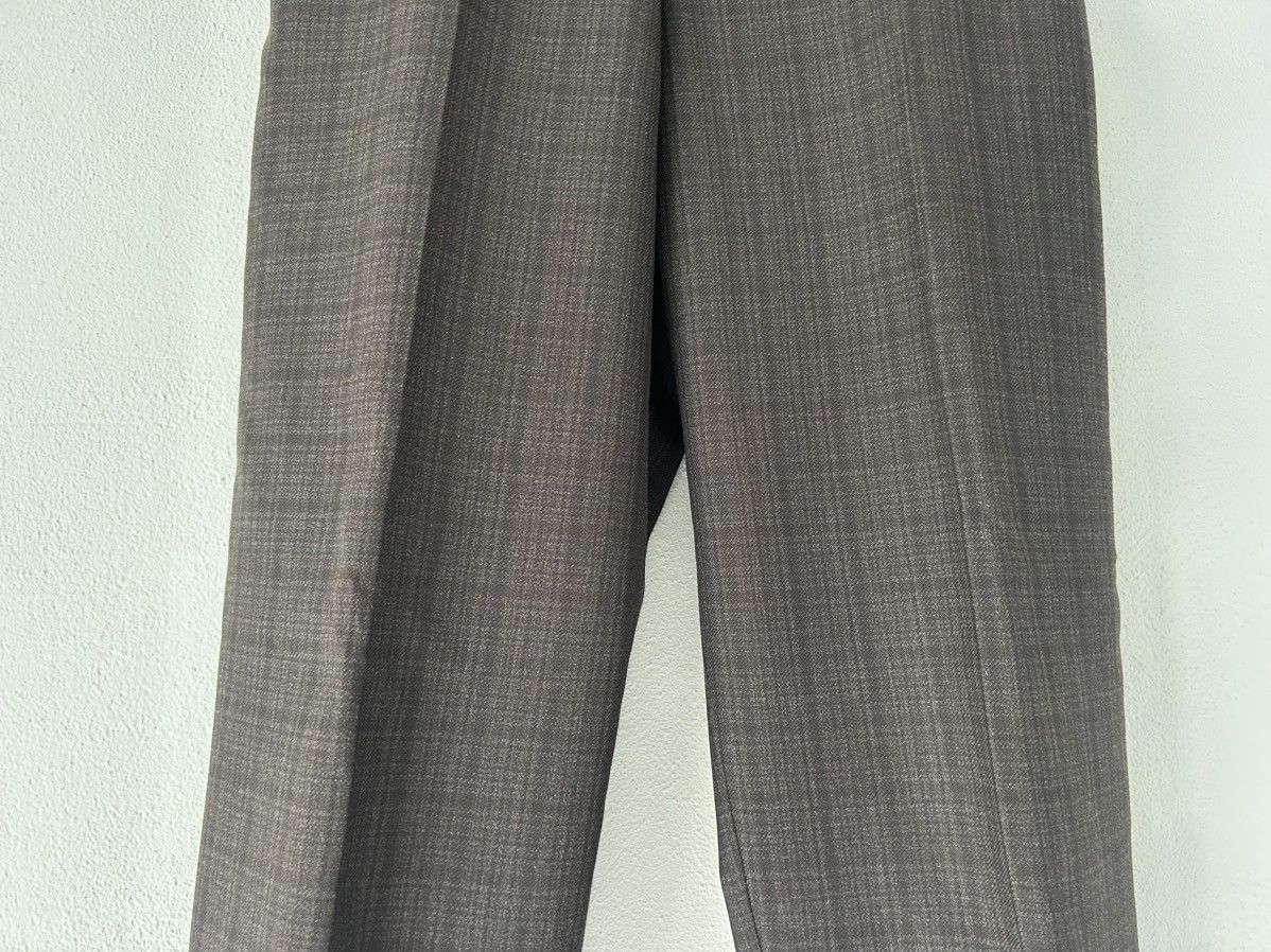 Marni Marni Brown Checked Wool Trousers – Size 48 Size US 32 / EU 48 - 3 Thumbnail